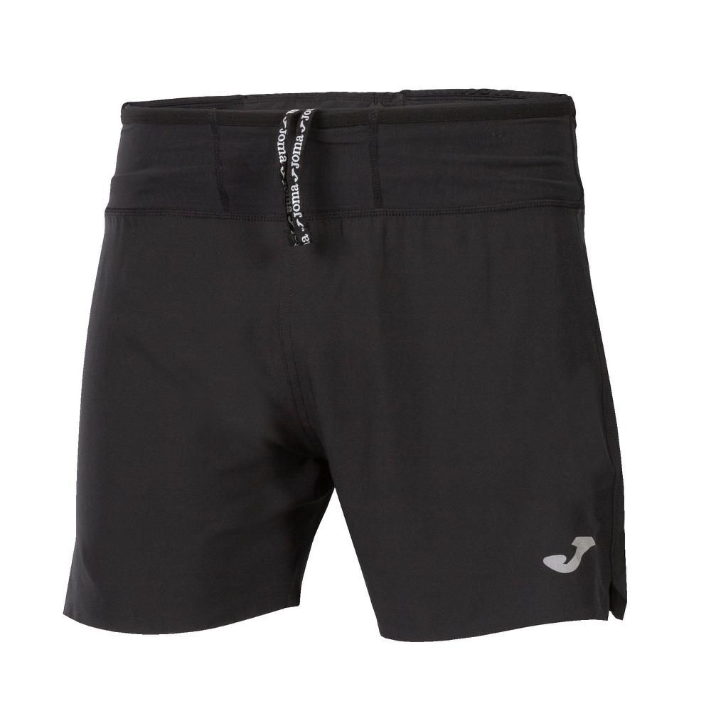 PANTALÓN CORTO JOMA TRAIL MICRO NEGRO