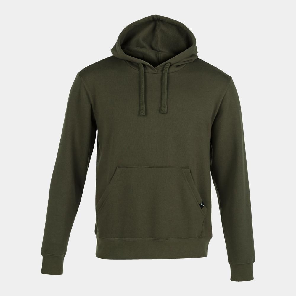 SUDADERA CON CAPUCHA MONTANA CAQUI