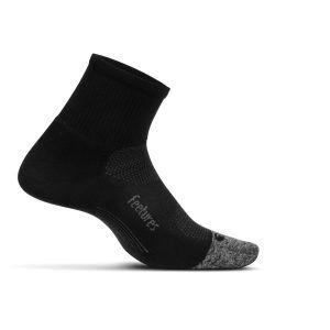Calcetines FEETURES LIGHT CUSHION QUARTER BLACK