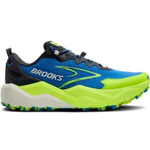 Zapatillas TRAIL BROOKS CALDERA 8 azul- amarilla