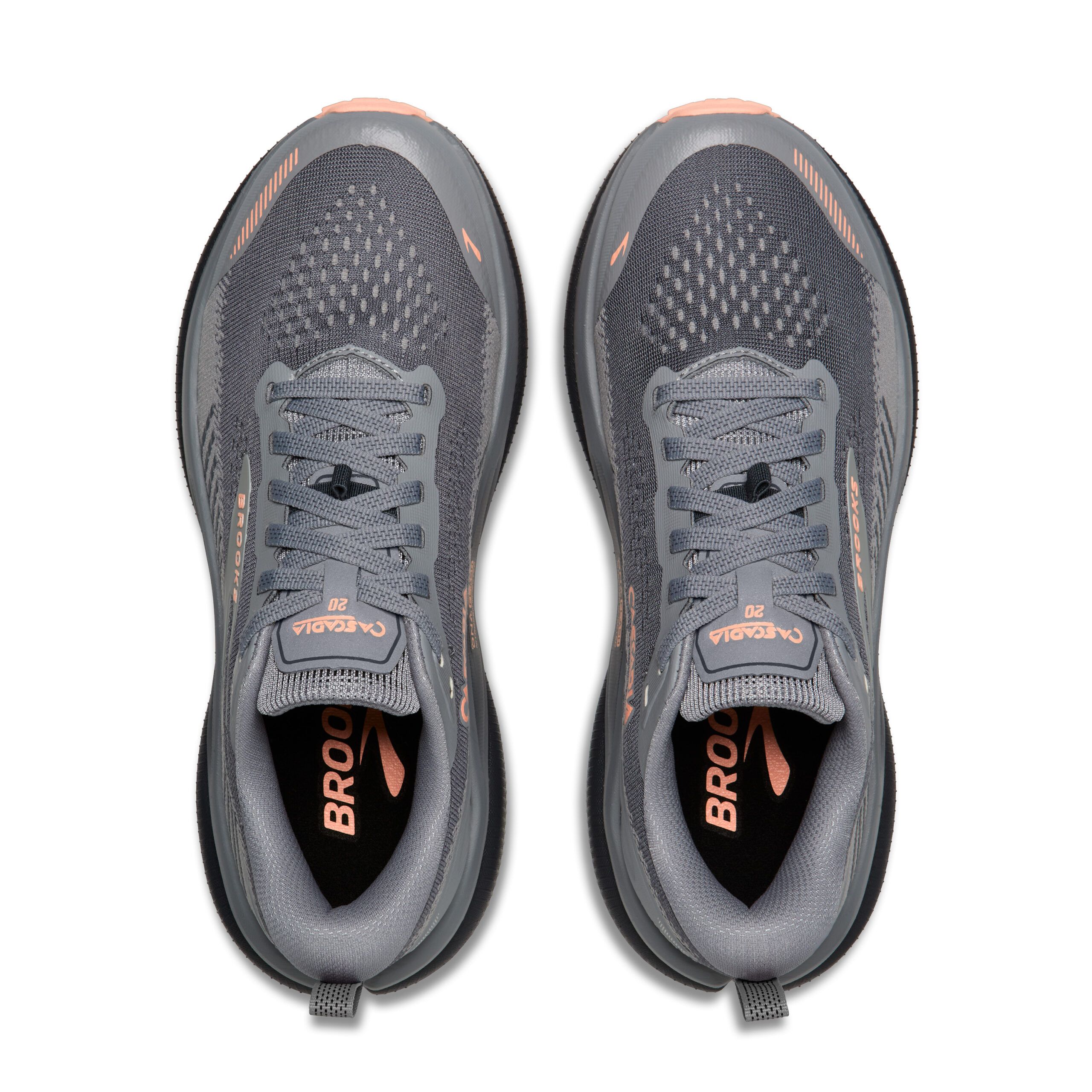 Zapatillas trail brooks Cascadia 20 gris mujer - Imagen 7